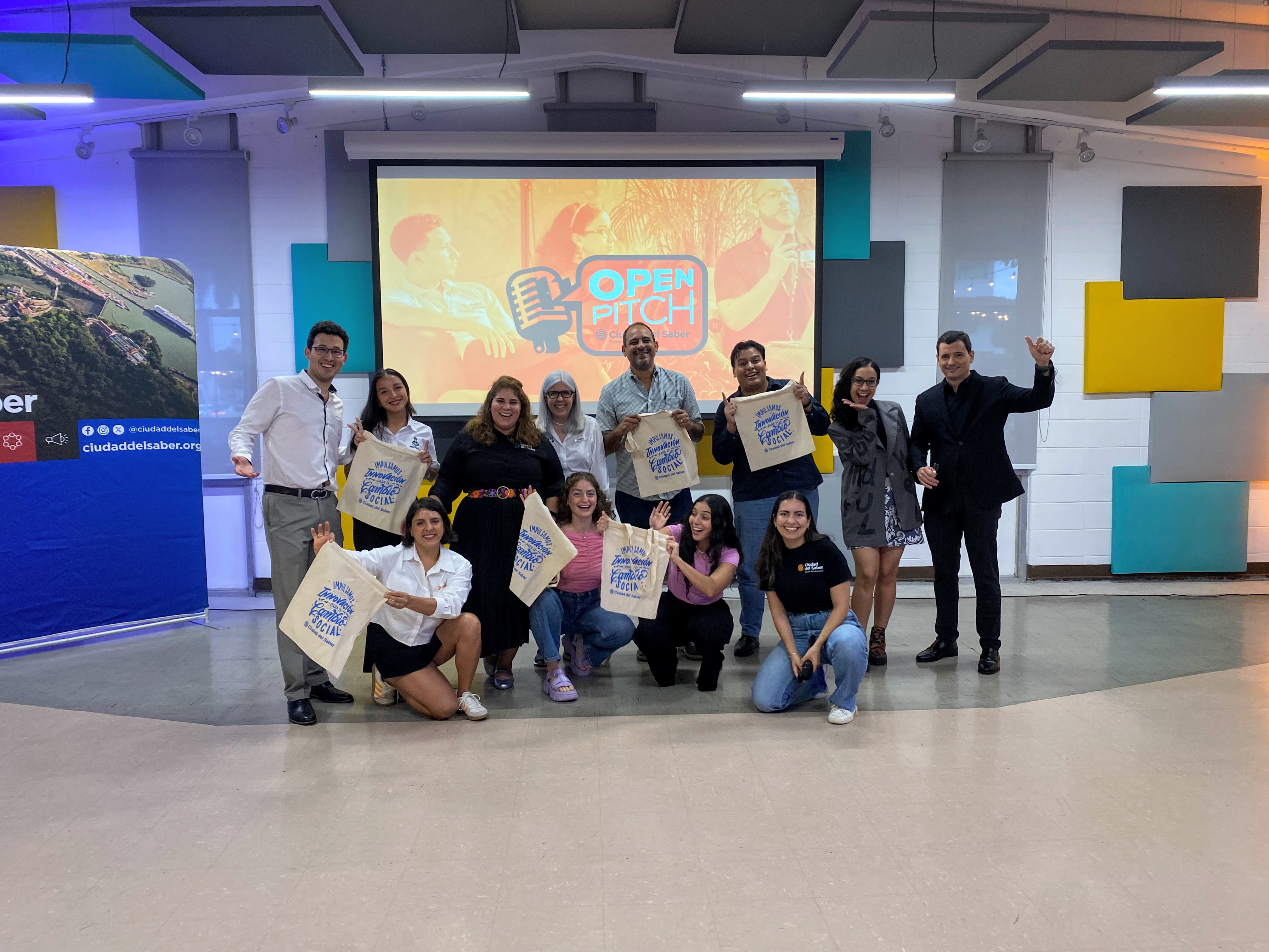 Presentación en el Open Pitch de Ciudad del Saber